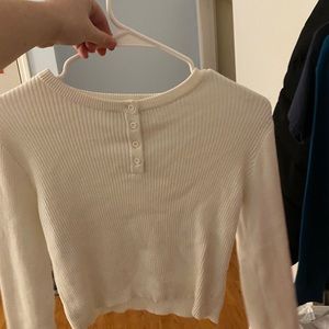 Ivory brandy Melville top